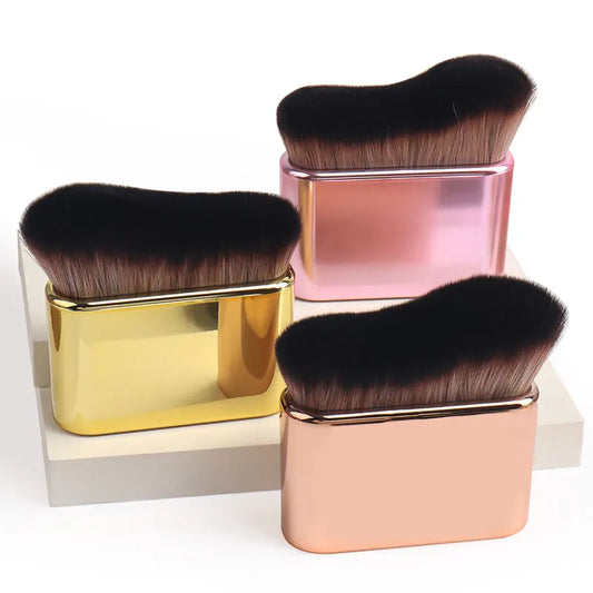 Wave Makeup Brush Plastic Creative for Body Foundation Cosmetic Brush Tan Sunless Tanner Brushes Self Tanning Mousse Tools