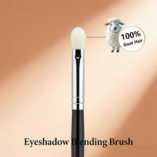 Make Up Eyeshadow Brush 100% Goat Hair Eyeshadow Brush Blending Makeup Brushes Birch Pro Eye Shadow Blending Makeup Tools