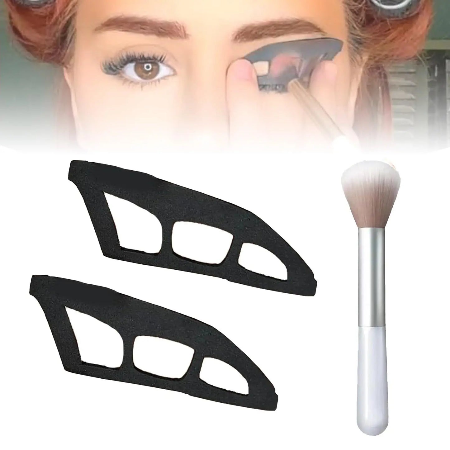 Quick Makeup Tool - Eye Shadow Auxiliary Tool Set, Eyeshadow Tools, Quick Makeup Templates, Eyeshadow Molds