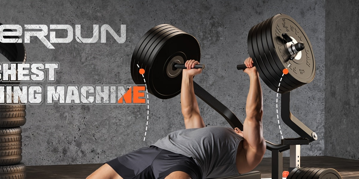 Ultimate 4-in-1 Compact Home Gym - Adjustable Bench & Converging Arms for Efficient AB Workouts, Shoulder Training, and Total Body Fitness - 1250lbs Capacity, Perfect Gift for Fitness Enthusiasts