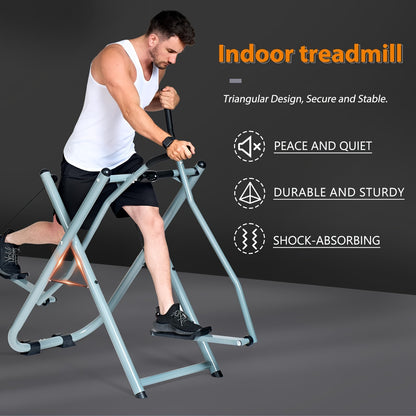 SogesPower Air Walk Trainer Elliptical Machine Glider, Elliptical Exercise Machine With Monitor For Home Gym, Low-Impact Design Elliptical Machine For Full Body Fitness Workout, 330LBS Weight Capacity