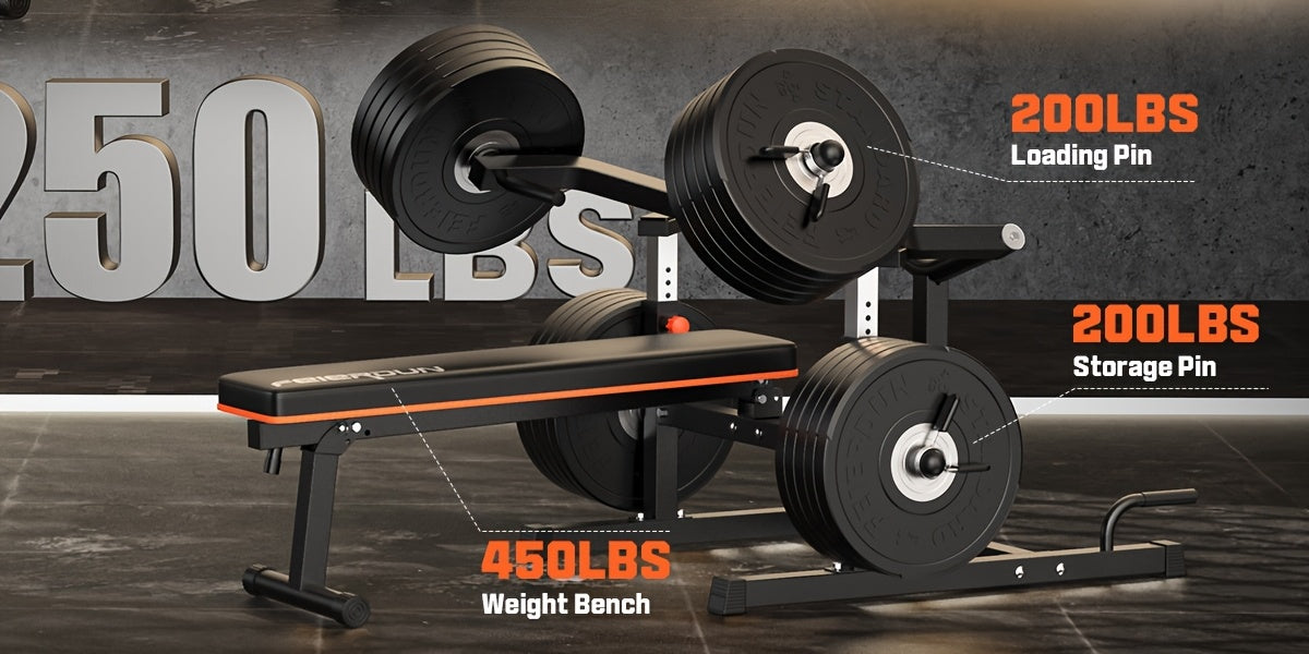 Ultimate 4-in-1 Compact Home Gym - Adjustable Bench & Converging Arms for Efficient AB Workouts, Shoulder Training, and Total Body Fitness - 1250lbs Capacity, Perfect Gift for Fitness Enthusiasts