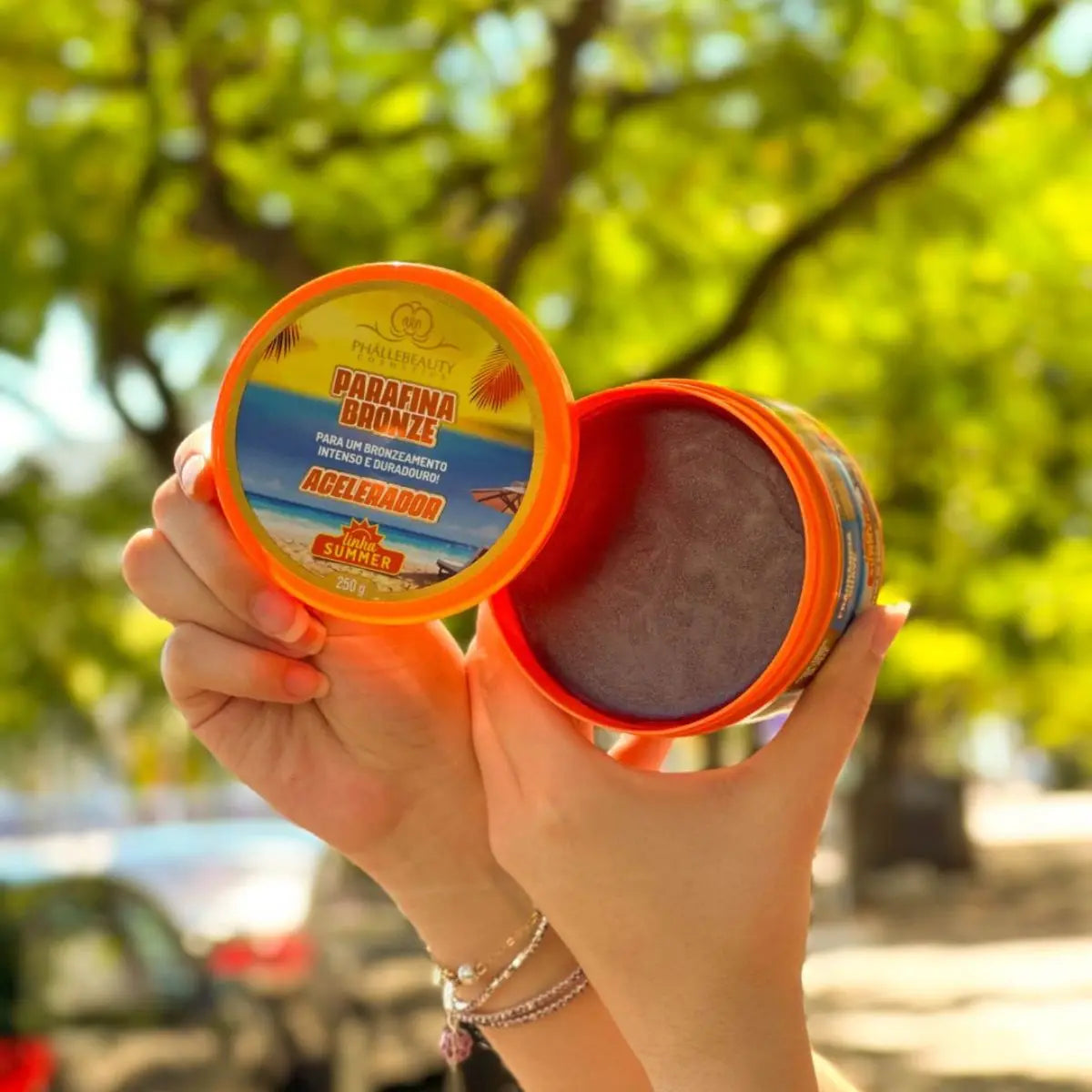 Paraffin Body Bronze Accelerator Summer 250g - Phállebeauty