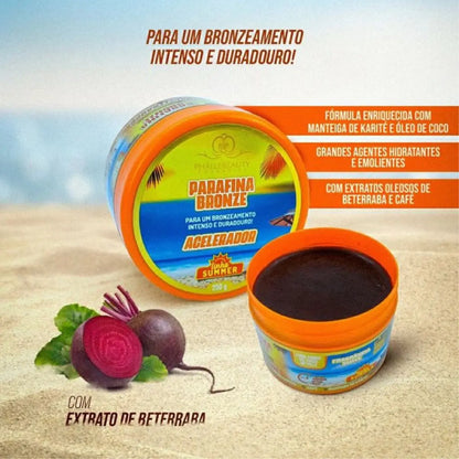 Paraffin Body Bronze Accelerator Summer 250g - Phállebeauty
