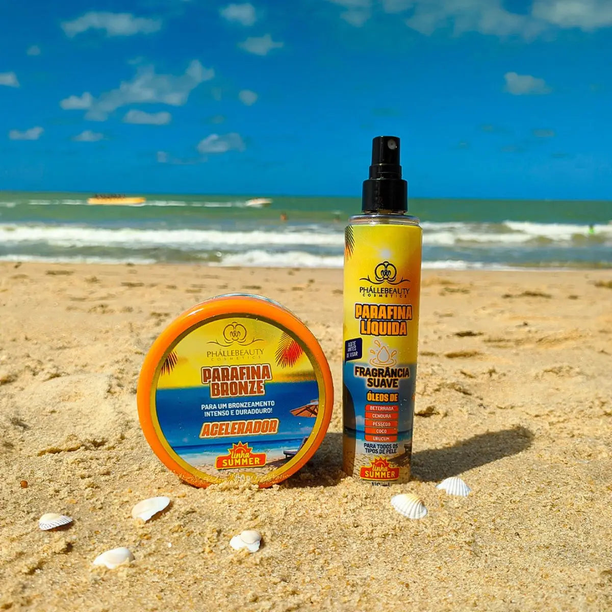 Paraffin Body Bronze Accelerator Summer 250g - Phállebeauty