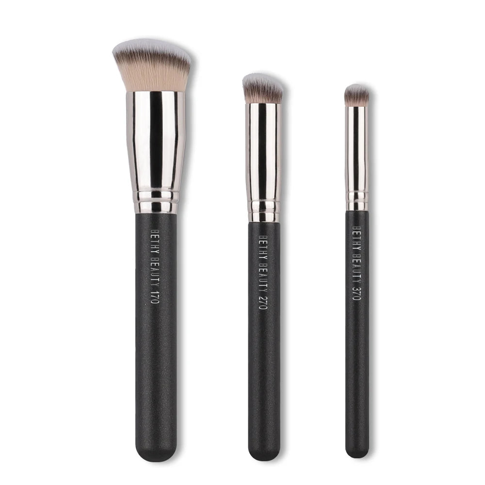 Bethy Beauty 2/3 pcs Foundation Concealer Brush Set Makeup Brush 170 270 Synthetic Hair Foundation Blending Brush Cream Contour
