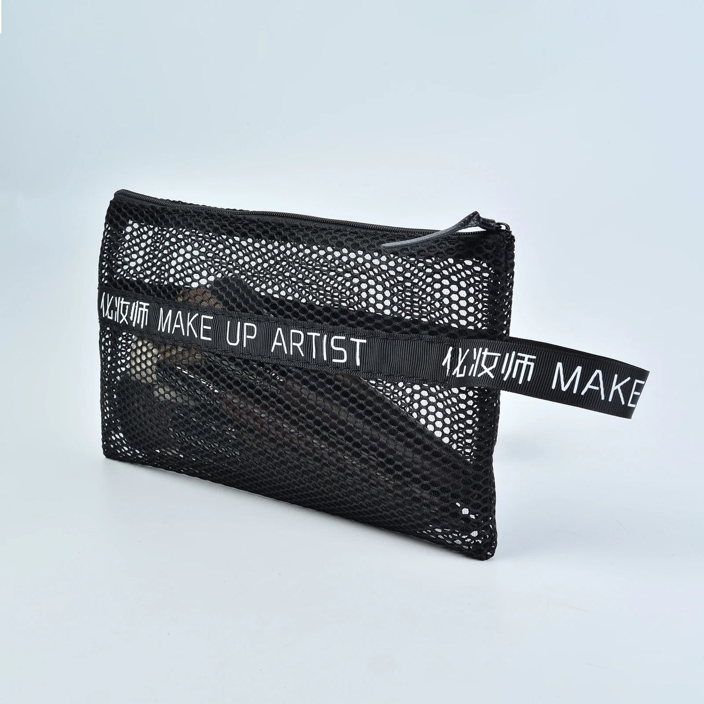 OVW Portable Makeup Brush Bag Holder for Cosmetic Tools Make up Collector Nylon with Zip