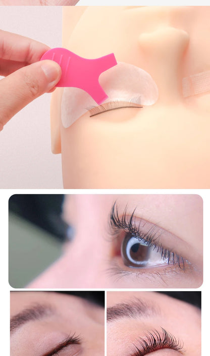 Makeup Eyelash Brushes 10pcs Reuseable Plastic Clean Comb Y Shape Eyelashe Lifting Curler Eye Lash Extension Perm Eyelashe Tools