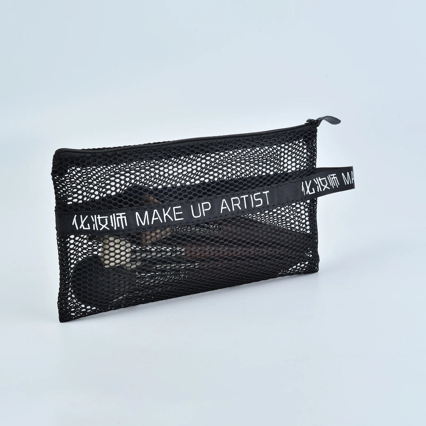 OVW Portable Makeup Brush Bag Holder for Cosmetic Tools Make up Collector Nylon with Zip