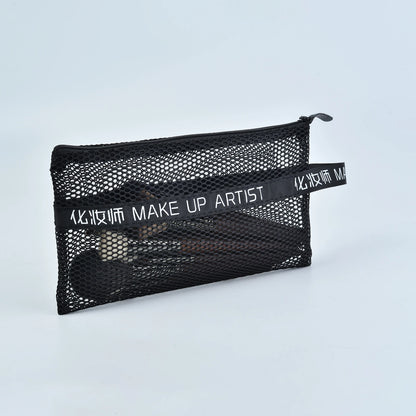 OVW Portable Makeup Brush Bag Holder for Cosmetic Tools Make up Collector Nylon with Zip