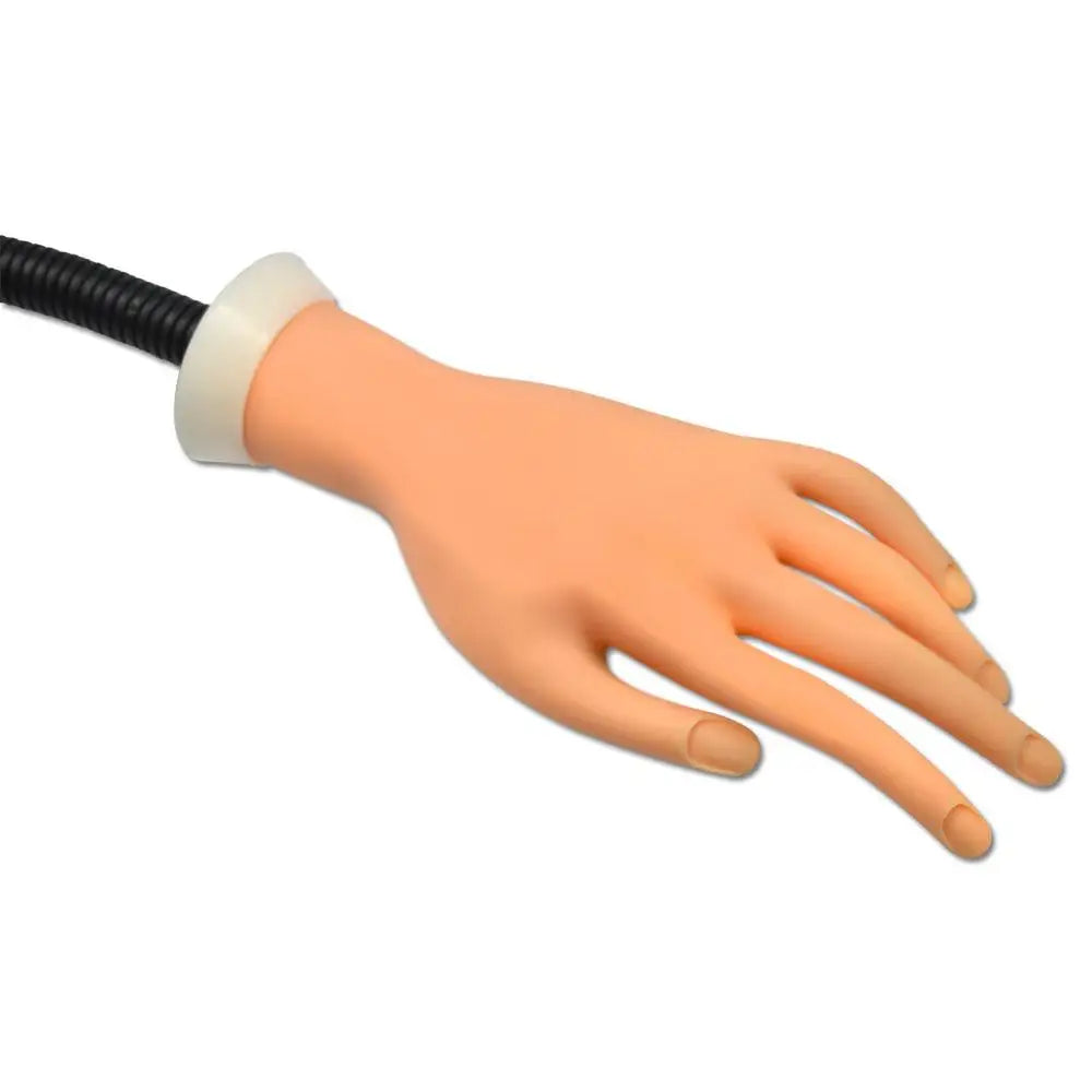 Nail Art Training Fake Hand Display False Tips UV Gel Polish Painting Tools Manicure  Practice Model