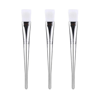 3/4Pcs Makeup Tools DIY Face Mask Brush Set Soft Applicator Brushes Includes Soft Fan Facial Brushes Acid Applicator Brush