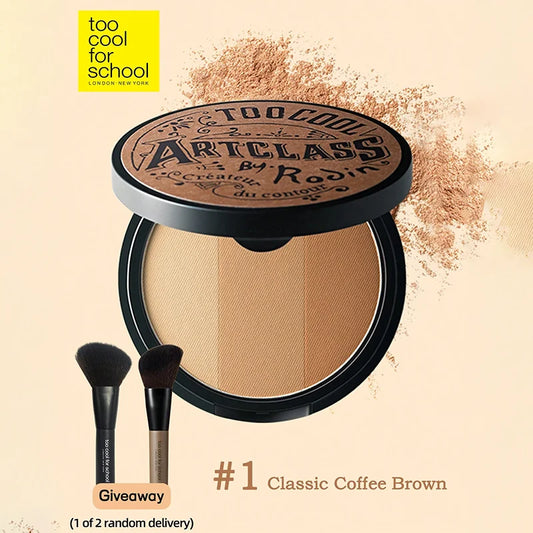 K-Beauty Smooth Matte Contour Palette + Brush