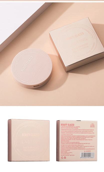 Beauty Glazed Oil-Control Matte Face Powder