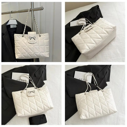 Large Capacity Tote Bag for Women - Trendy Shoulder Hobo & Hand Carry, Aesthetic Chic Versatile Purse for Everyday Essentials