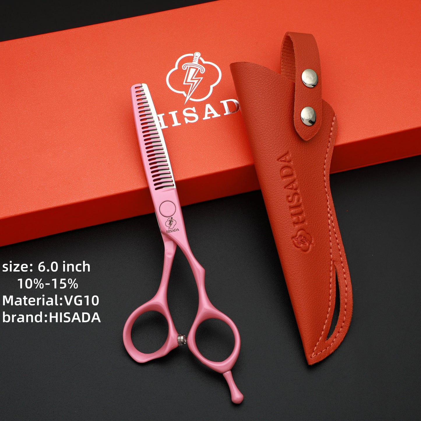 Hair scissors HISADA tijeras barbero profesional Handmade scissors in Japan VG10 Material navaja de barbería 5.5/6.0/6.5 inch