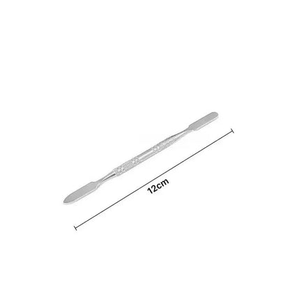 1/2/3pcs Multi-Use Foundation Ultra-Fine Brush and Stainless Steel Makeup Mixing Palette with Spatula Mixing Stick Beauty Tools