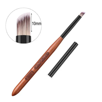 Nail Art Brush Sandalwood Lines Drawing Painting Phototherapy Gradient Sweeping Specific Pen UV Gel Liner Brush Manicure Tools