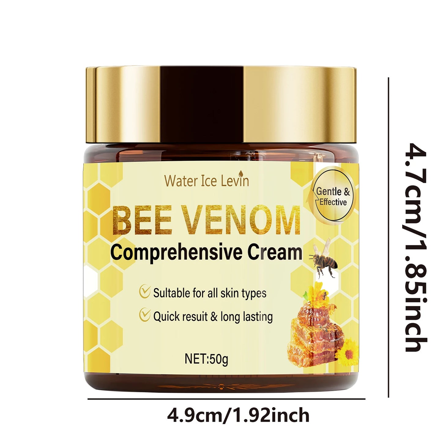 Bee Venom Comprehensive Cream. Lifting Firming Tightening Moisturizing. Quick Result Long Lasting. All Skin Types. 50g.