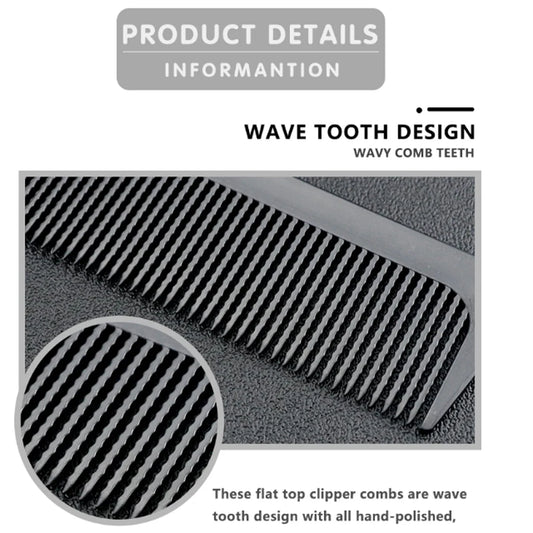 Barbershop Hair Clipper Comb Salon Hairdressing Anti Static Flat Top Hairbrush Pro Barber Home Hair Styling Tools Accessories