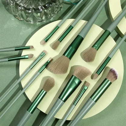 13 PCS Makeup Brushes Set Eye Shadow Foundation Women Cosmetic Brush Eyeshadow Blush Powder Blending Beauty Soft Make Up Tools
