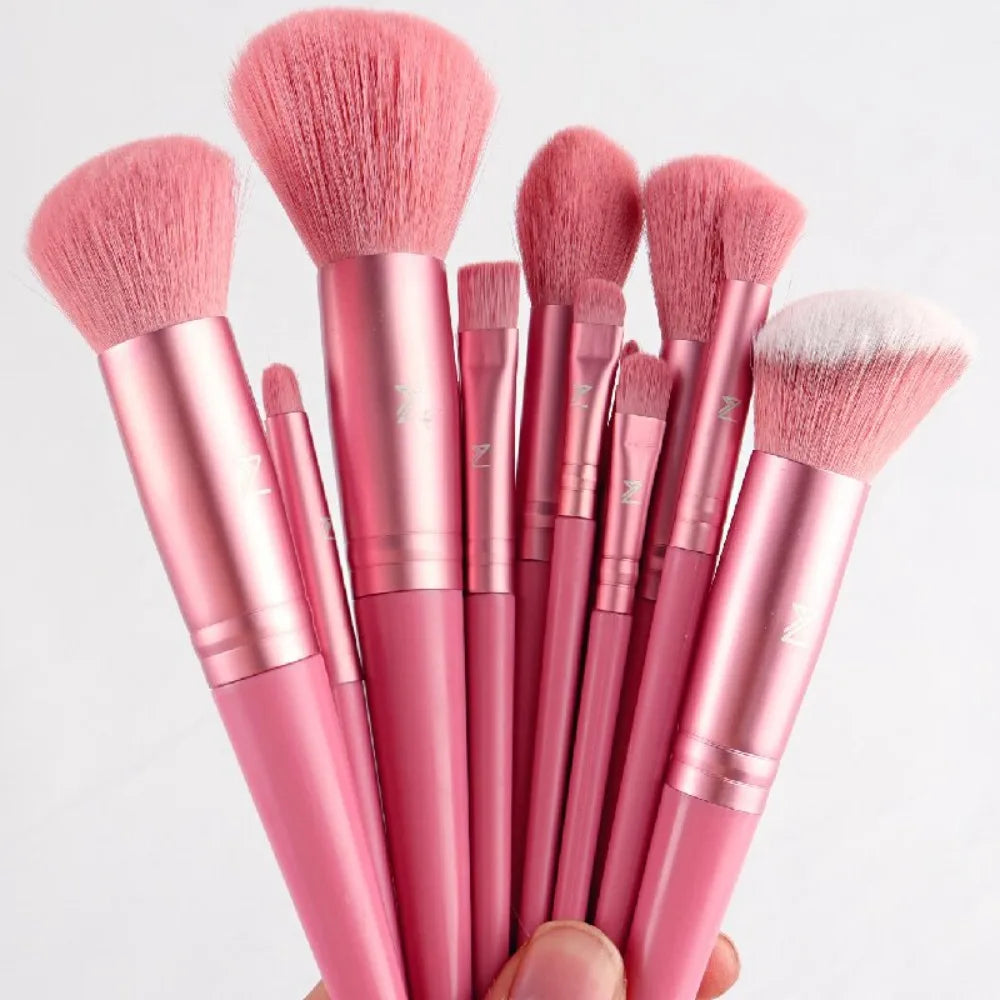 20/40Pcs Makeup Tools Kit Makeup Brushes & Headband Wristband Cleaning Tool Professional Eye Shadows Blush