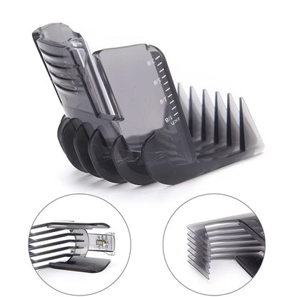 1PCS Black Hair Clippers Beard Trimmer Comb Attachment For Philips QC5130 QC5105 QC5115 QC5120 QC5125 QC5135