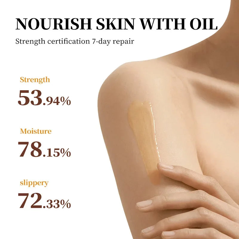 a 250ml Coconut Oil Sooth Dry Skin Lighten Fine Lines Face Massage Oil Nourishes Hair Removes Frizz Hair Care Oil Firming Body
