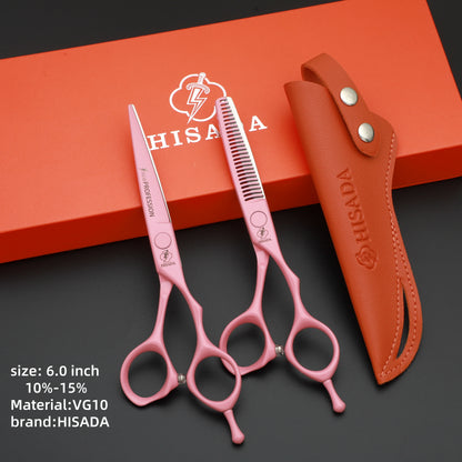Hair scissors HISADA tijeras barbero profesional Handmade scissors in Japan VG10 Material navaja de barbería 5.5/6.0/6.5 inch