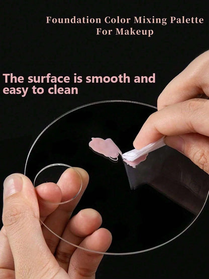 1/2PCS Acrylic Makeup Palette Spatula Liquid Foundation Eye Shadow Mixing Cream Pigments Nail Art Manual Cosmetic Beauty Tools