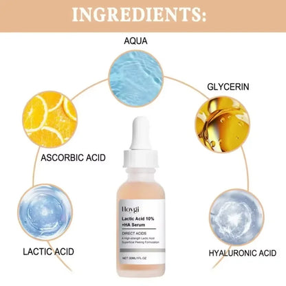 Lactic Acid Large Pores Removal Serum Pore Shrinking Minimizing Essence Moisturizing Firming Smooth Repair Korean Skin Care