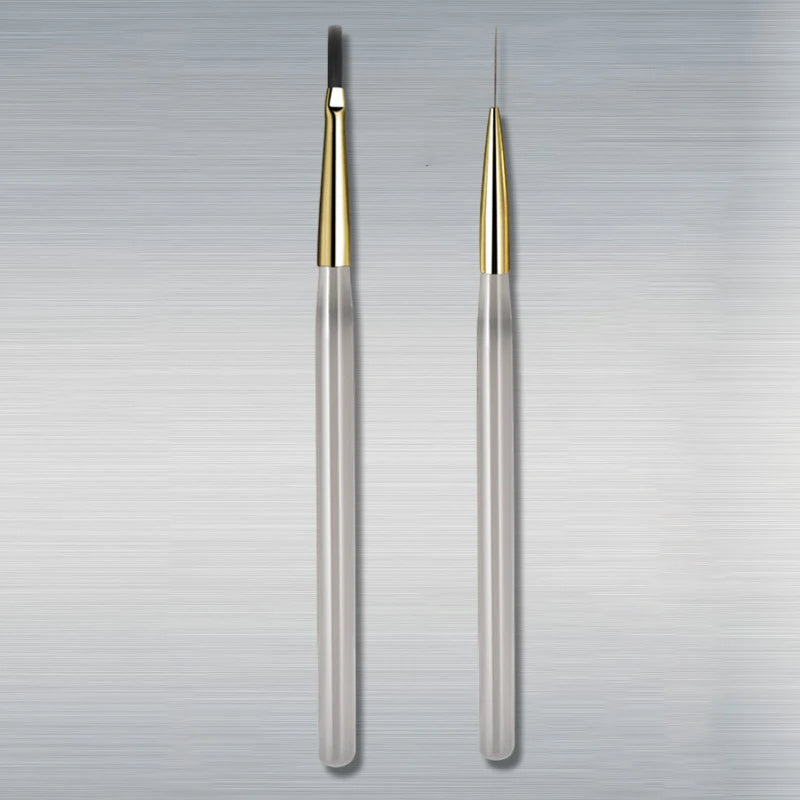 Nail Art Painting Brush Acrylic Lines Pen Watercolor Brushes For UV Gel Flower Butterfly DIY Manicure Design Salon Tool