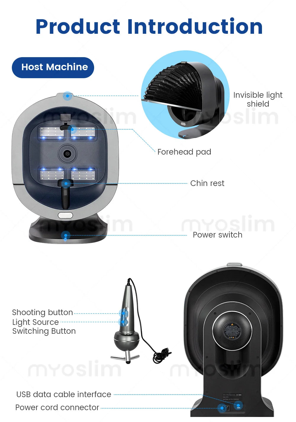 Professional AI Skin Analyzer & 3D Facial Scanner