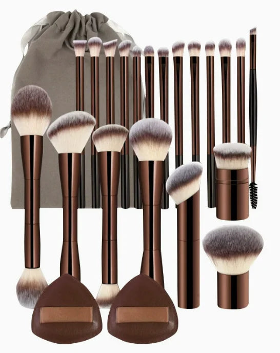 20-piece makeup brush set foundation concealer powder eyeshadow blush makeup tools