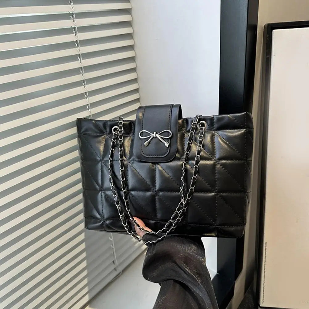 Large Capacity Tote Bag for Women - Trendy Shoulder Hobo & Hand Carry, Aesthetic Chic Versatile Purse for Everyday Essentials