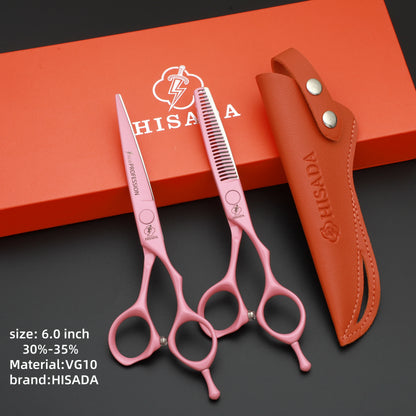 Hair scissors HISADA tijeras barbero profesional Handmade scissors in Japan VG10 Material navaja de barbería 5.5/6.0/6.5 inch