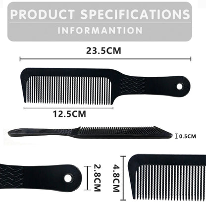 Barbershop Hair Clipper Comb Salon Hairdressing Anti Static Flat Top Hairbrush Pro Barber Home Hair Styling Tools Accessories