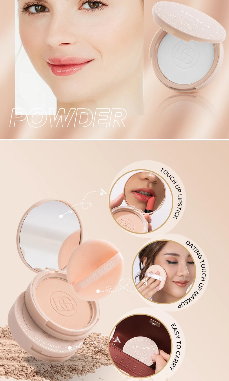 Beauty Glazed Oil-Control Matte Face Powder