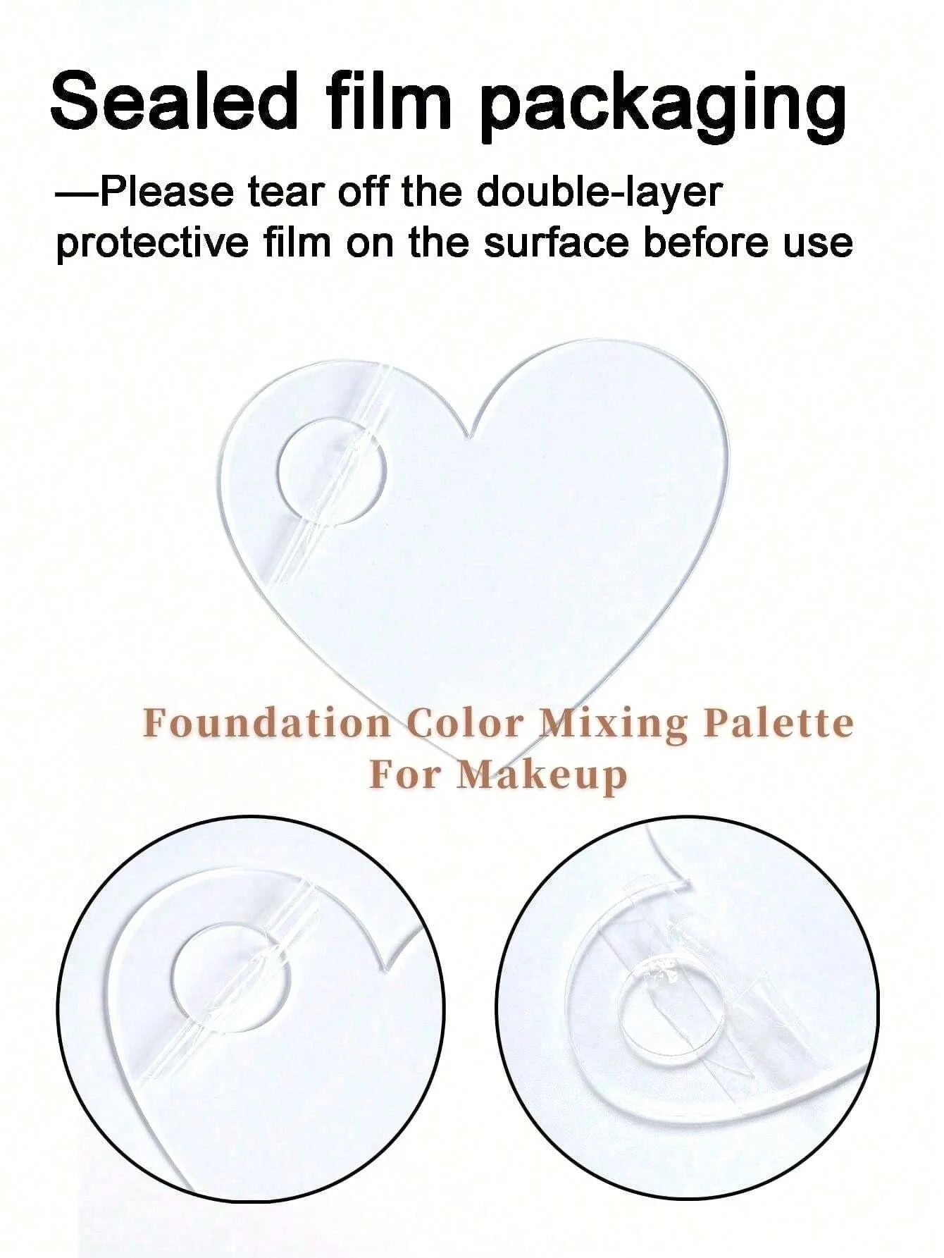1/2PCS Acrylic Makeup Palette Spatula Liquid Foundation Eye Shadow Mixing Cream Pigments Nail Art Manual Cosmetic Beauty Tools