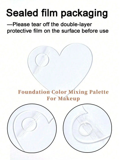 1/2PCS Acrylic Makeup Palette Spatula Liquid Foundation Eye Shadow Mixing Cream Pigments Nail Art Manual Cosmetic Beauty Tools