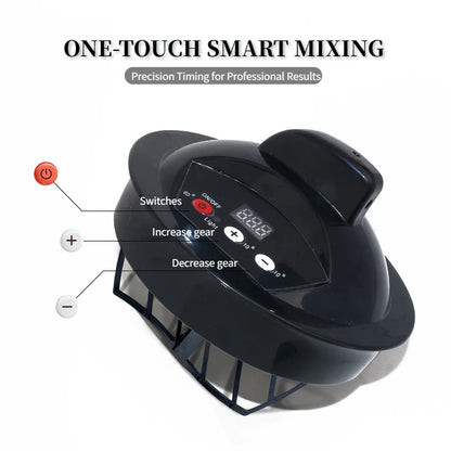 Professional Hair Color Dyeing Electric Hair Coloring Automatic Mixer Hairs Color Cream Mixing Bowl Hairdressing Dyeing Stirrer