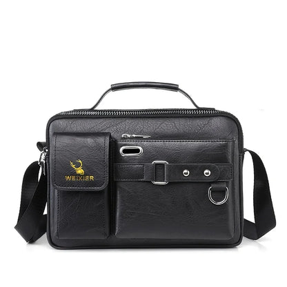 Men's Stylish Shoulder Crossbody Bag with Adjustable Strap Business Casual Use, Perfect for Commuting, Work, Everyday Essentials