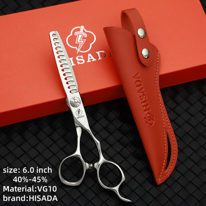 Hair scissors HISADA tijeras barbero profesional Handmade scissors in Japan VG10 Material navaja de barbería 5.5/6.0/6.5 inch
