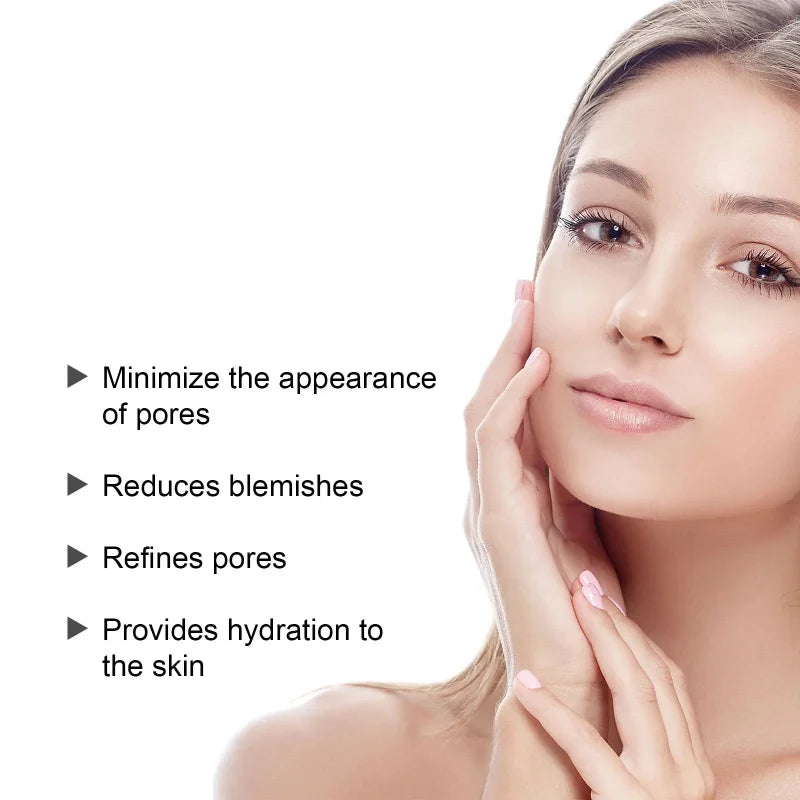 Lactic Acid Large Pores Removal Serum Pore Shrinking Minimizing Essence Moisturizing Firming Smooth Repair Korean Skin Care
