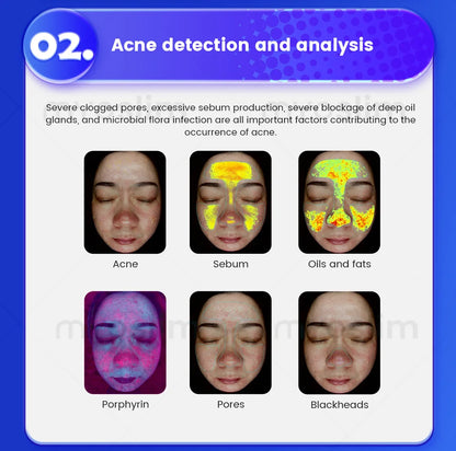 Professional AI Skin Analyzer & 3D Facial Scanner