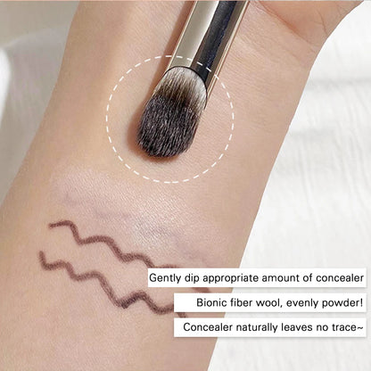 Professional Makeup Brushes Finger Belly Head Cover Dark Circles Foundation Concealer Brush Cosmetic Face Detail Beauty Tools