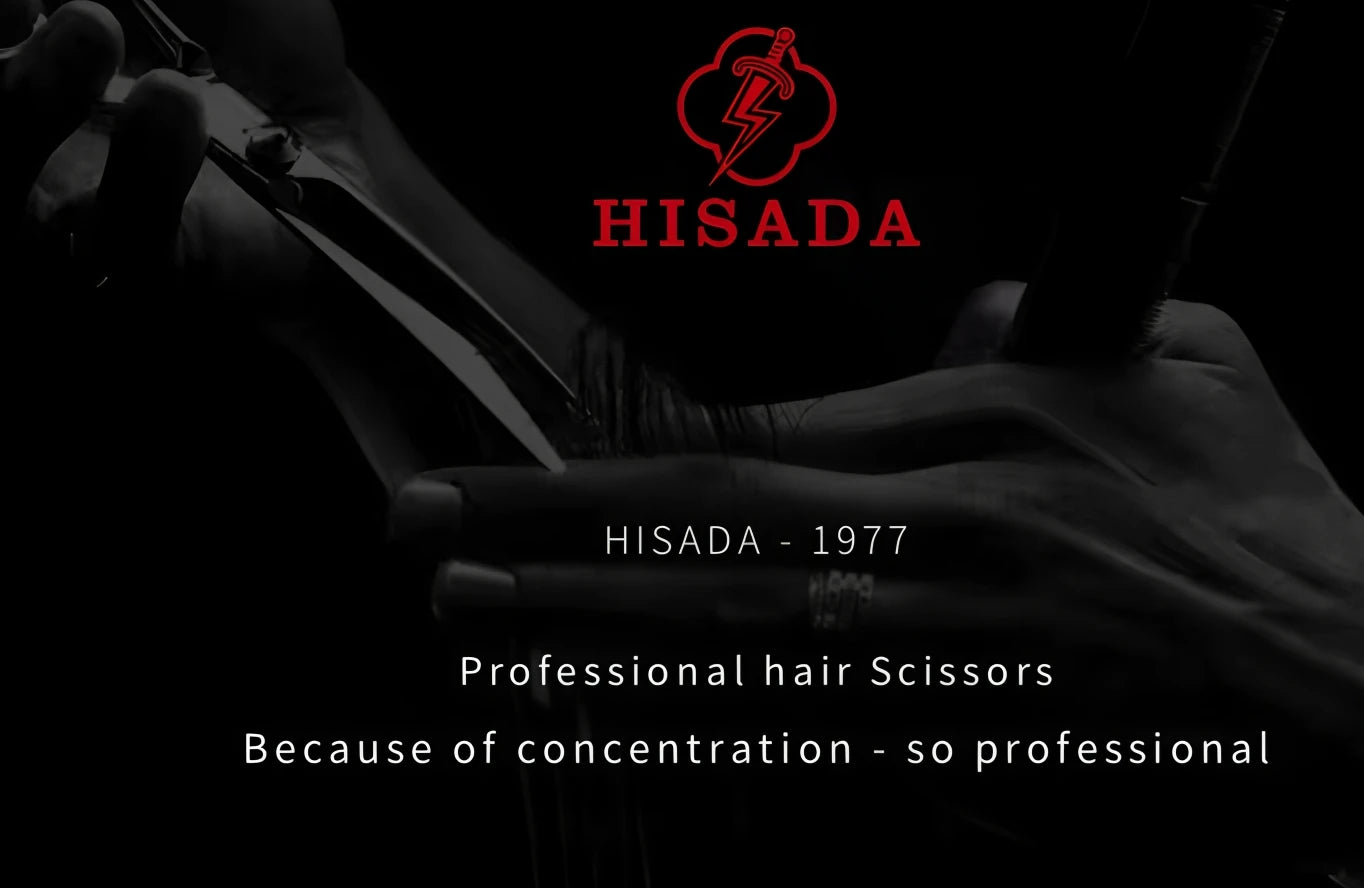 Hair scissors HISADA tijeras barbero profesional Handmade scissors in Japan VG10 Material navaja de barbería 5.5/6.0/6.5 inch