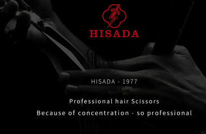 Hair scissors HISADA tijeras barbero profesional Handmade scissors in Japan VG10 Material navaja de barbería 5.5/6.0/6.5 inch