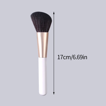 Angled Face Brush – Soft Multifunction Blush, Powder & Contour Tool