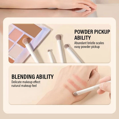 5/7/10/12Pcs Makeup Brushes Tools Set Professional Eyeliner Eyeshadow Contour Powder Brush Women Facial Beauty Cosmetics Tools